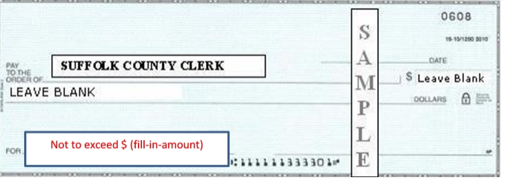 not to exceed check sample check